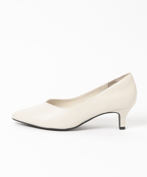 LEPSIM（レプシィム）の「【入卒式／セレモニー】ヒールパンプス　603728（パンプス・レディース・ブラック/アイボリー・LARGE/MEDIUM）」の3枚目の写真