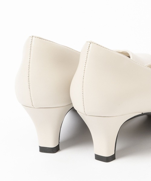 LEPSIM（レプシィム）の「【入卒式／セレモニー】ヒールパンプス　603728（パンプス・レディース・ブラック/アイボリー・LARGE/MEDIUM）」の12枚目の写真