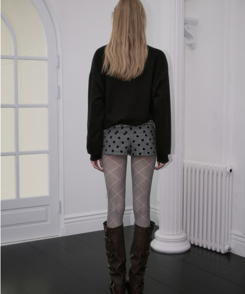 ROSEFRANTZ（ロゼフランツ）の「Patch Ribbon Sweatshirt [Black]（スウェット・レディース・ブラック・OS）」の3枚目の写真