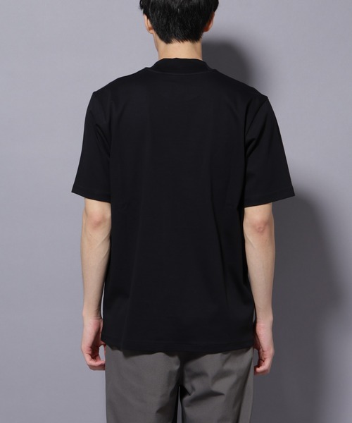 NANO universe（ナノユニバース）の「ジャケT(R) プレミアム クルーネック 半袖（Tシャツ/カットソー・メンズ・ホワイト/ブラック・S/M/L/XL）」の18枚目の写真