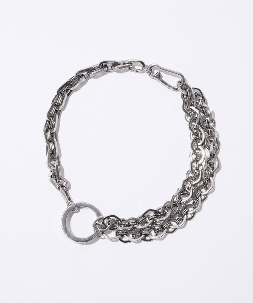 CLEL(クレイル)の「【CLEL】10Way Brass Wallet Chain / 10wayブラスウォレットチェーン(ウォレットチェーン・メンズ・シルバー・FREE)」の7枚目の写真