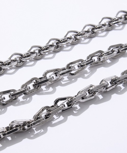 CLEL(クレイル)の「【CLEL】10Way Brass Wallet Chain / 10wayブラスウォレットチェーン(ウォレットチェーン・メンズ・シルバー・FREE)」の13枚目の写真