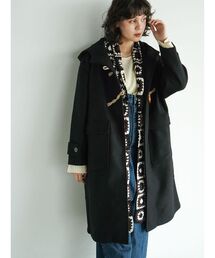 Slant toggle duffel coat
