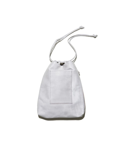 yorozu（ヨロズ）の「yorozu CTS KINCHAKU ARCHIVE EDITION (111YZ111)（ハンドバッグ・メンズ・グレー系その他・FREE）」の2枚目の写真