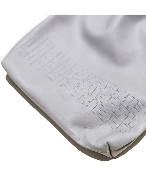 yorozu（ヨロズ）の「yorozu CTS KINCHAKU ARCHIVE EDITION (111YZ111)（ハンドバッグ・メンズ・グレー系その他・FREE）」の6枚目の写真