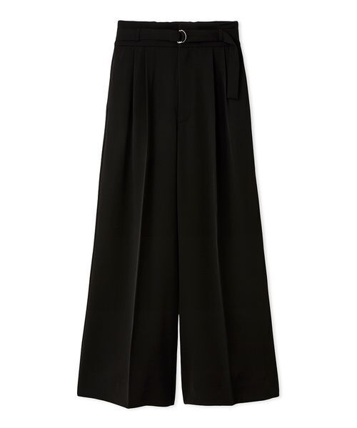 SNIDEL(スナイデル)の「ハイウエストワイドパンツ(その他パンツ・レディース・ブラック/グレー・1/0)」の2枚目の写真