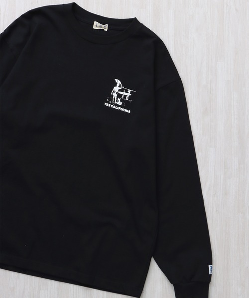 The Endless Summer（エンドレスサマー）の「THE ENDLESS SUMMER L/S TEE（Tシャツ/カットソー・メンズ・ホワイト/ブラック/グレー・SMALL/MEDIUM/LARGE/X-LARGE）」の12枚目の写真