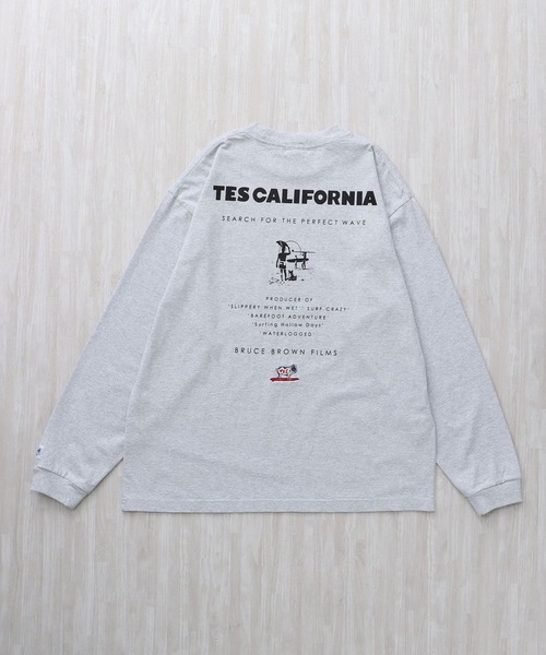 The Endless Summer（エンドレスサマー）の「THE ENDLESS SUMMER L/S TEE（Tシャツ/カットソー・メンズ・ホワイト/ブラック/グレー・SMALL/MEDIUM/LARGE/X-LARGE）」の6枚目の写真