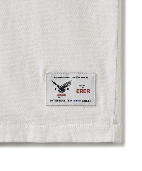 ERER(エルエル)の「Vintage 75 Artwork Sleeveless White(Tシャツ/カットソー・レディース・ホワイト・1/2)」の9枚目の写真