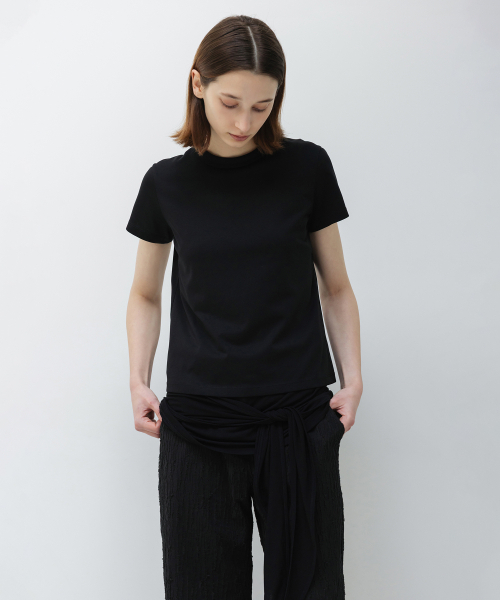 INSILENCE WOMEN(インサイレンスウーマン)の「WスピマコットンプレミアムTシャツ BLACK(Tシャツ/カットソー・レディース・その他・MEDIUM/SMALL)」の1枚目の写真