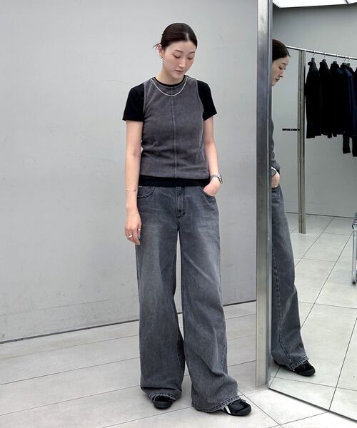 INSILENCE WOMEN(インサイレンスウーマン)の「WスピマコットンプレミアムTシャツ BLACK(Tシャツ/カットソー・レディース・その他・MEDIUM/SMALL)」の19枚目の写真