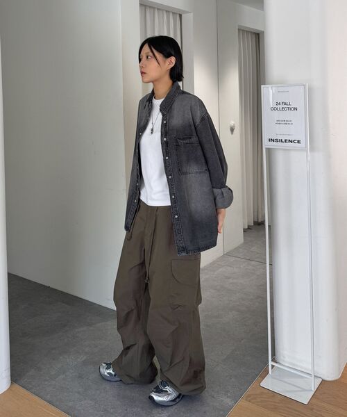 INSILENCE WOMEN(インサイレンスウーマン)の「WスピマコットンプレミアムTシャツ BLACK(Tシャツ/カットソー・レディース・その他・MEDIUM/SMALL)」の15枚目の写真