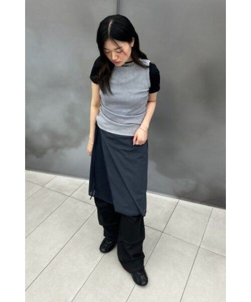 INSILENCE WOMEN(インサイレンスウーマン)の「WスピマコットンプレミアムTシャツ BLACK(Tシャツ/カットソー・レディース・その他・MEDIUM/SMALL)」の10枚目の写真