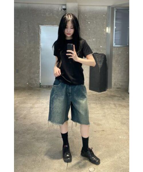 INSILENCE WOMEN(インサイレンスウーマン)の「WスピマコットンプレミアムTシャツ BLACK(Tシャツ/カットソー・レディース・その他・MEDIUM/SMALL)」の9枚目の写真