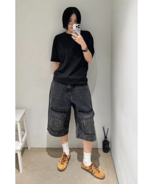 INSILENCE WOMEN(インサイレンスウーマン)の「WスピマコットンプレミアムTシャツ BLACK(Tシャツ/カットソー・レディース・その他・MEDIUM/SMALL)」の8枚目の写真