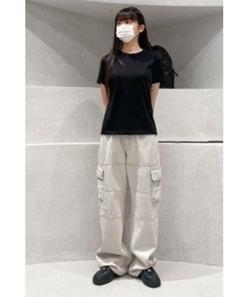 INSILENCE WOMEN(インサイレンスウーマン)の「WスピマコットンプレミアムTシャツ BLACK(Tシャツ/カットソー・レディース・その他・MEDIUM/SMALL)」の4枚目の写真