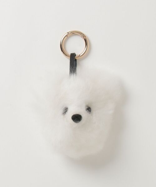 COSY（コージー）の「COSY Small Bear Head Key ring コージー スモールベア ヘッド キーリング 熊  チャーム（チャーム・レディース・ブラック/ダークブラウン/ベージュ系1/ホワイト系1/グレー系1・FREE）」の19枚目の写真