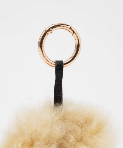 COSY（コージー）の「COSY Small Bear Head Key ring コージー スモールベア ヘッド キーリング 熊  チャーム（チャーム・レディース・ブラック/ダークブラウン/ベージュ系1/ホワイト系1/グレー系1・FREE）」の10枚目の写真