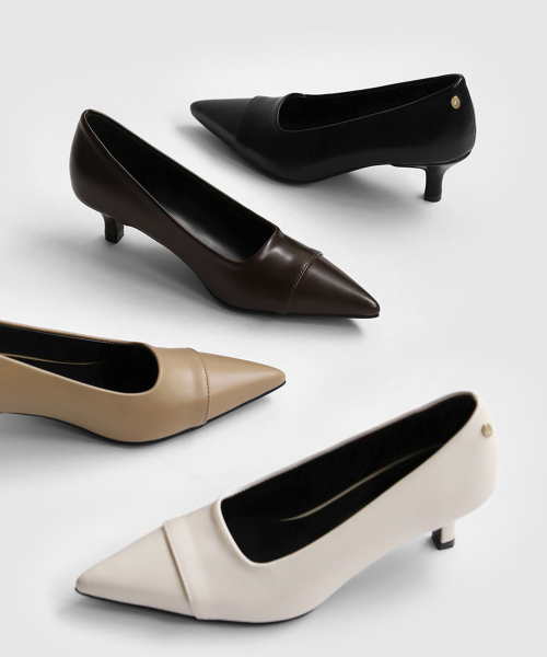 SAPPUN（サプン）の「Pierre スティレット パンプスヒール (5cm)（パンプス・レディース・アイボリー/ブラック/ベージュ/ダークブラウン・22.5cm/23cm/23.5cm/24cm/24.5cm/25cm/25.5cm）」の5枚目の写真