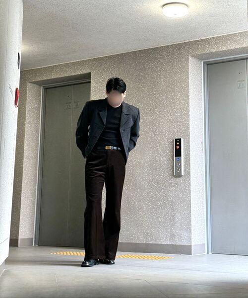 LMOOD（エルムード）の「ナシストライプウールトラッカージャケットメタルグレー（デニムジャケット・メンズ・その他・44/46/48）」の6枚目の写真