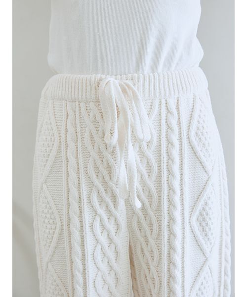 gelato pique ジェラピケ スフレプルオーバー スフレロングパンツ セール】スフレアランロングパンツ（ルームウェア/パジャマ）｜gelato