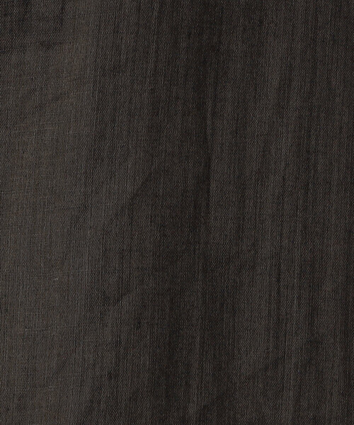 Gabardine K.T(ギャバジンケーティー)の「〔 +サイズ 〕 シアー ラミー麻 バンドカラーシャツ(シャツ/ブラウス・レディース・ブラック/ホワイト・15号)」の20枚目の写真