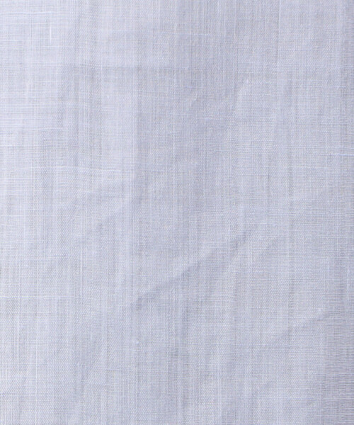 Gabardine K.T(ギャバジンケーティー)の「〔 +サイズ 〕 シアー ラミー麻 バンドカラーシャツ(シャツ/ブラウス・レディース・ブラック/ホワイト・15号)」の21枚目の写真