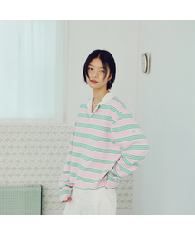MULTI STRIPE RUGBY T-SHIRT