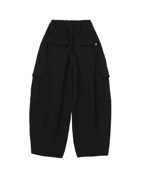 A NOTHING(アナッシング)の「H-T CARGO BALLOON SWEAT PANTS (Black)(スウェットパンツ・レディース・その他・LARGE/MEDIUM)」の2枚目の写真