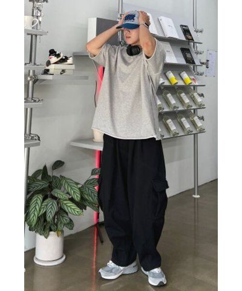 A NOTHING(アナッシング)の「H-T CARGO BALLOON SWEAT PANTS (Black)(スウェットパンツ・レディース・その他・LARGE/MEDIUM)」の11枚目の写真