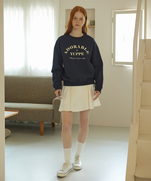 YUPPE(ヨッペ)の「SATIN FLARE SKIRT_CREAM(スカート・レディース・その他・SMALL/MEDIUM)」の2枚目の写真
