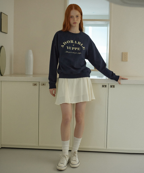 YUPPE(ヨッペ)の「SATIN FLARE SKIRT_CREAM(スカート・レディース・その他・SMALL/MEDIUM)」の3枚目の写真