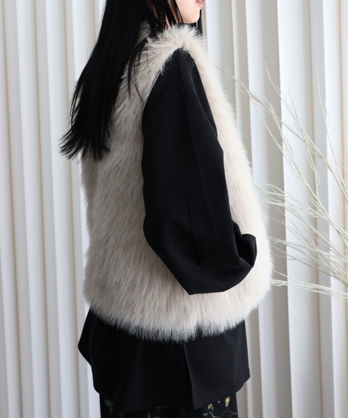 model：164cm. 着用サイズ：FREE