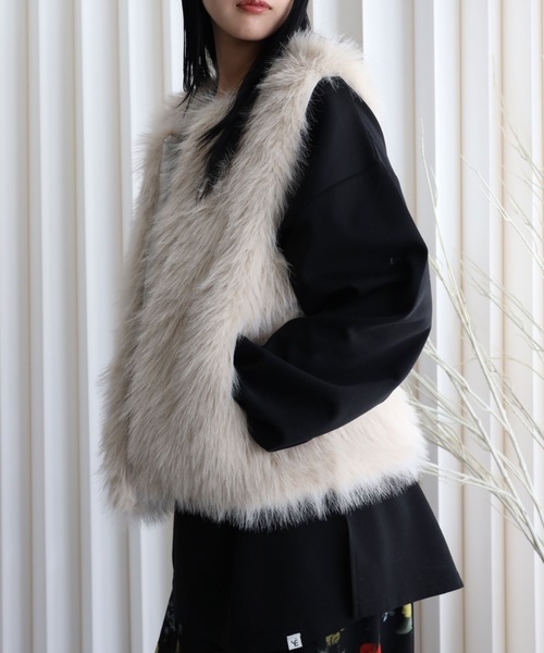 model：164cm. 着用サイズ：FREE
