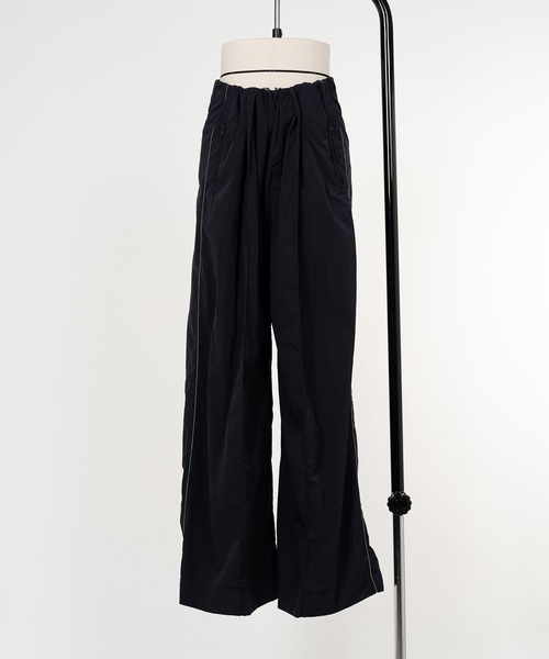 KEISUKEYOSHIDA(ケイスケヨシダ)の「Tightly Gathered Sports Pants(スウェットパンツ・レディース・グレー/ネイビー・S)」の14枚目の写真