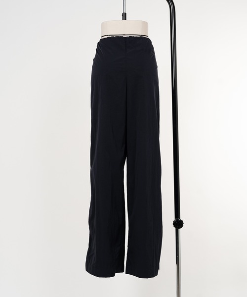 KEISUKEYOSHIDA(ケイスケヨシダ)の「Tightly Gathered Sports Pants(スウェットパンツ・レディース・グレー/ネイビー・S)」の15枚目の写真