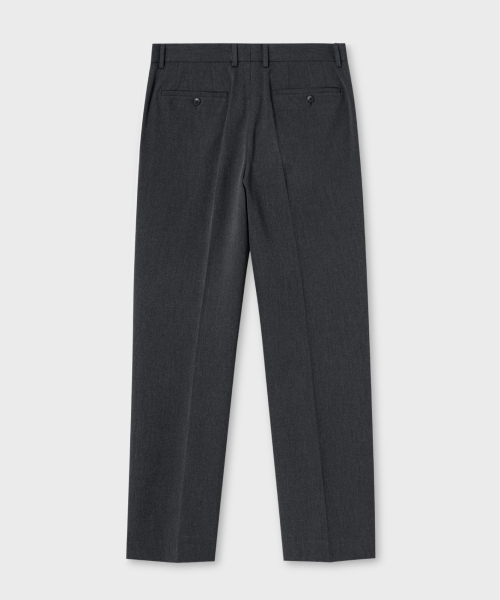 NONBLANK(ノンブランク)の「セミワイドフィットスラックス_チャコールグレー(スラックス・メンズ・その他・SMALL/MEDIUM/LARGE/X-LARGE)」の2枚目の写真