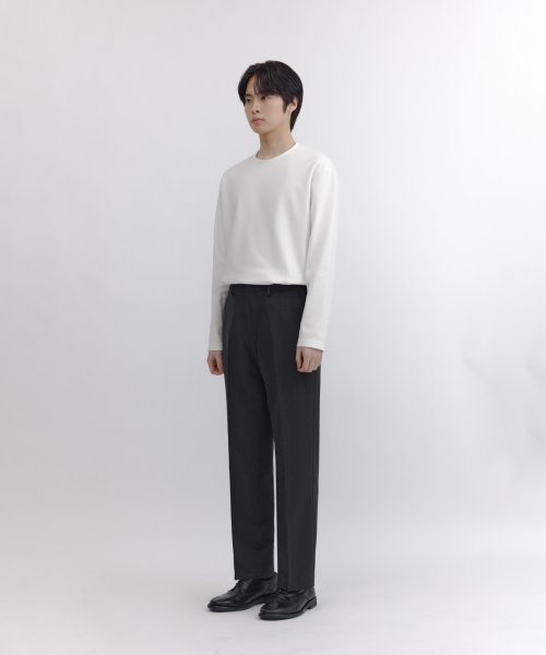 NONBLANK(ノンブランク)の「セミワイドフィットスラックス_チャコールグレー(スラックス・メンズ・その他・SMALL/MEDIUM/LARGE/X-LARGE)」の9枚目の写真