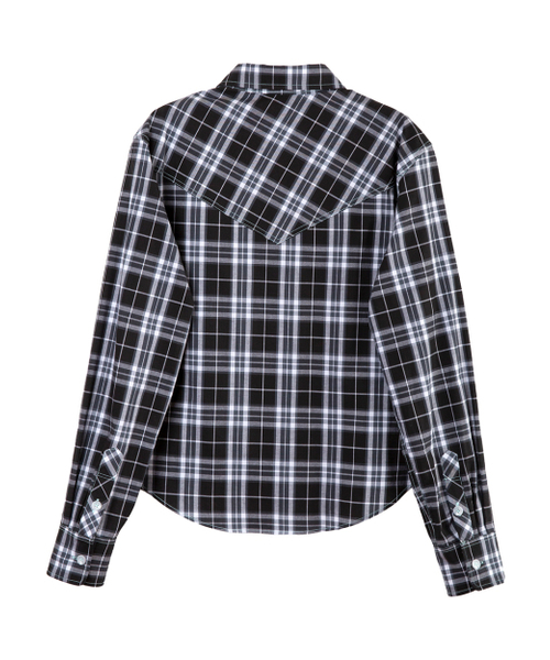 HERETIC（ヘレティック）の「WESTERN CHECK SHIRT / black（シャツ/ブラウス・レディース・その他・FREE）」の3枚目の写真