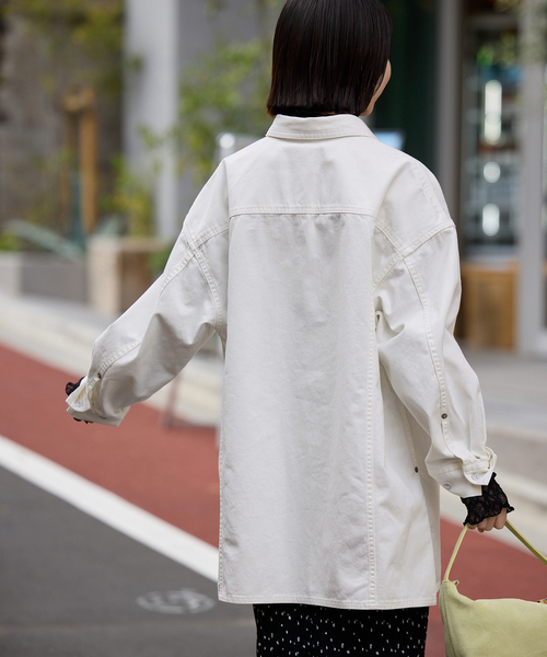 LE DENIM フィールドオーバーチュニック（シャツ/ブラウス）｜SLOBE