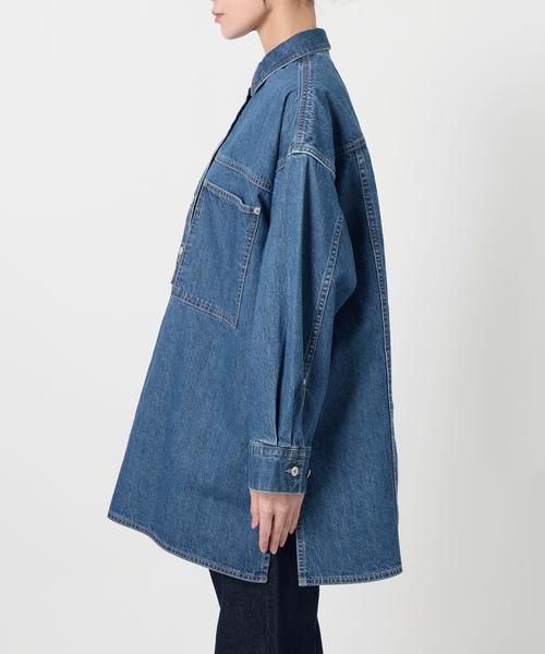 LE DENIM フィールドオーバーチュニック（シャツ/ブラウス）｜SLOBE