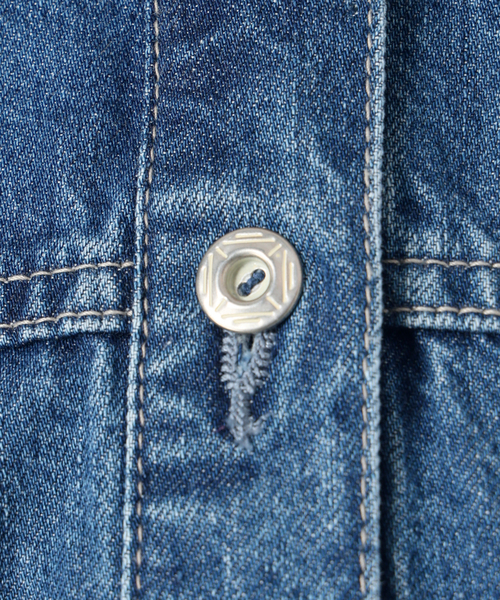 LE DENIM フィールドオーバーチュニック（シャツ/ブラウス）｜SLOBE