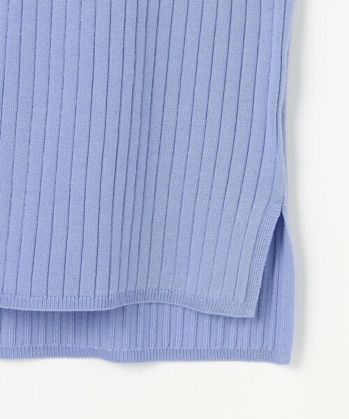 ANY SIS(エニィスィス)の「【WEB・一部店舗限定】ダブルカラー ニット(ニット/セーター・レディース・オレンジ系/ベージュ系/スカイブルー系/ホワイト系/ネイビー系/ライトイエロー系・X-LARGE)」の11枚目の写真