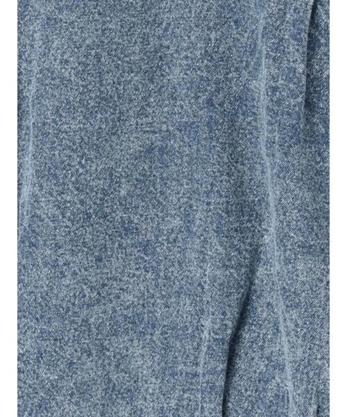 セール】デニムボアジャケット（ノーカラージャケット）｜Samansa Mos2