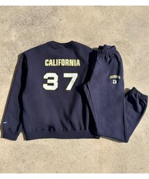 [SET] CALIFORNIA SWEATS SET UP (NAVY)