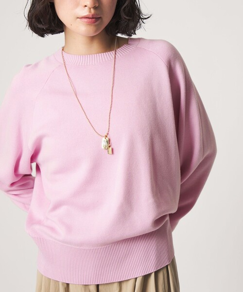 CITEN（シテン）の「＜CITEN＞CITENロゴニット（ニット/セーター・レディース・ブラック/ベージュ/ピンク・FREE）」の22枚目の写真