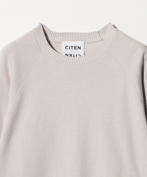 CITEN（シテン）の「＜CITEN＞CITENロゴニット（ニット/セーター・レディース・ブラック/ベージュ/ピンク・FREE）」の7枚目の写真
