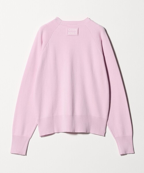 CITEN（シテン）の「＜CITEN＞CITENロゴニット（ニット/セーター・レディース・ブラック/ベージュ/ピンク・FREE）」の16枚目の写真