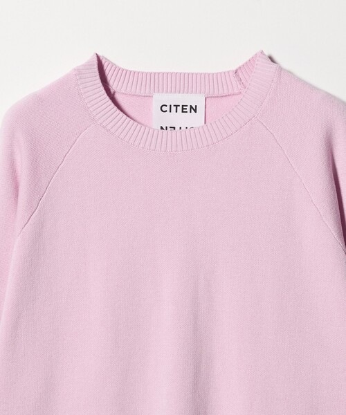CITEN（シテン）の「＜CITEN＞CITENロゴニット（ニット/セーター・レディース・ブラック/ベージュ/ピンク・FREE）」の17枚目の写真