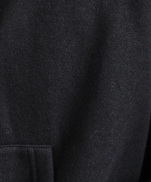 tk.TAKEO KIKUCHI（ティーケータケオキクチ）の「ボリュームスリーブジップパーカ（パーカー・メンズ・グレー系4/ブラック/モスグリーン・02/03）」の7枚目の写真